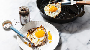 Skillet Fried Eggs with Bloomed Spices