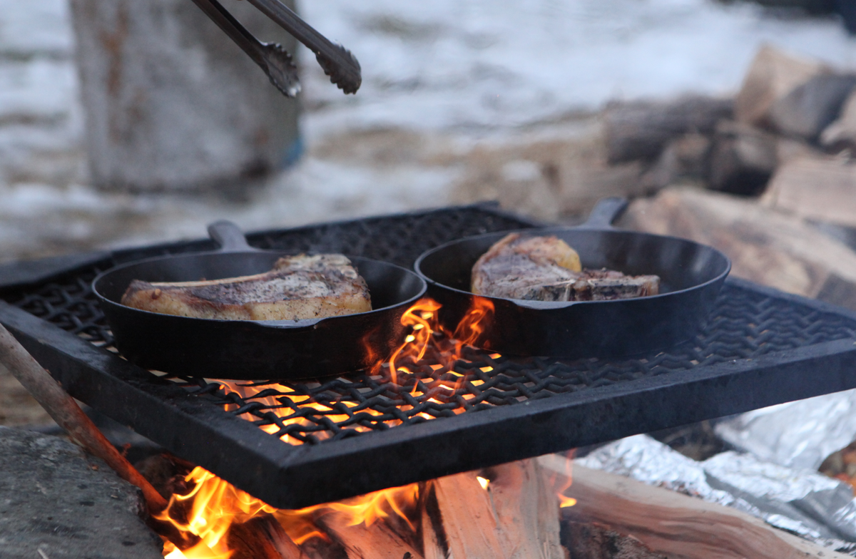 cast iron skillet seasoning for chuck steak