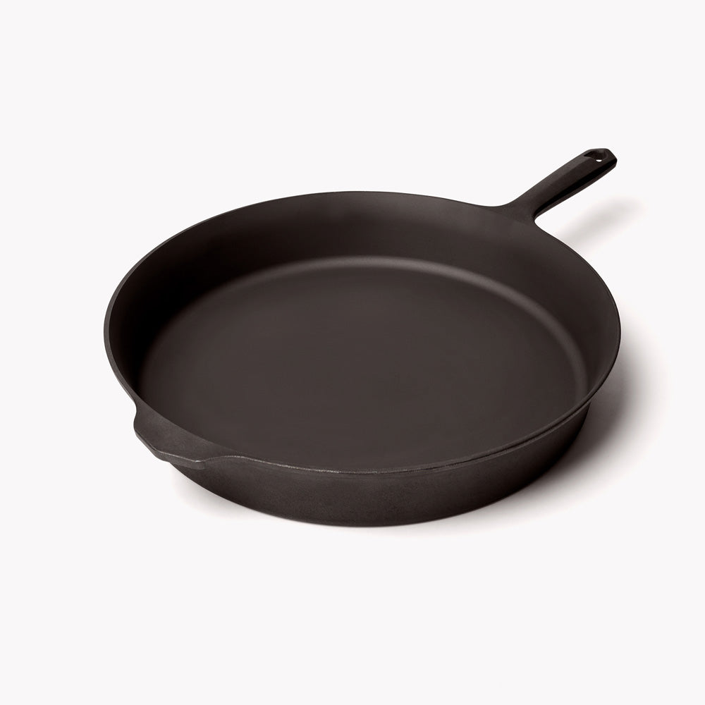 Cast Iron Skillet - Smooth Ground Pan - 12 inch