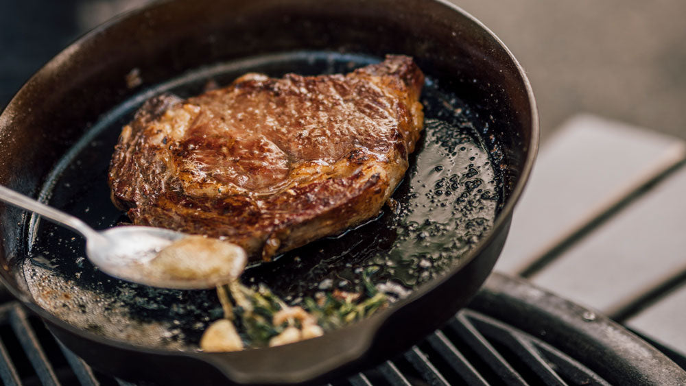 How To Use a Cast Iron Skillet on the Grill