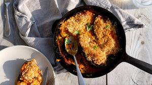 Cast Iron Skillet Eggplant Parm