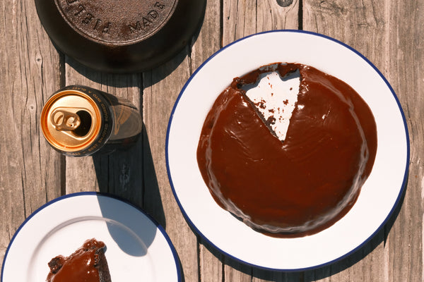 Guinness Chocolate Skillet Cake