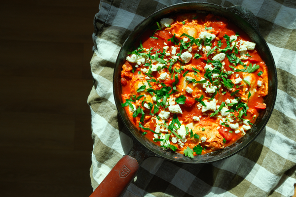 Cast Iron Skillet Shakshuka