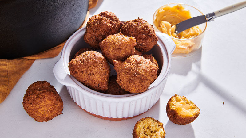Hush Puppies with Honey Butter