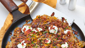 Loaded Griddle Hash Browns