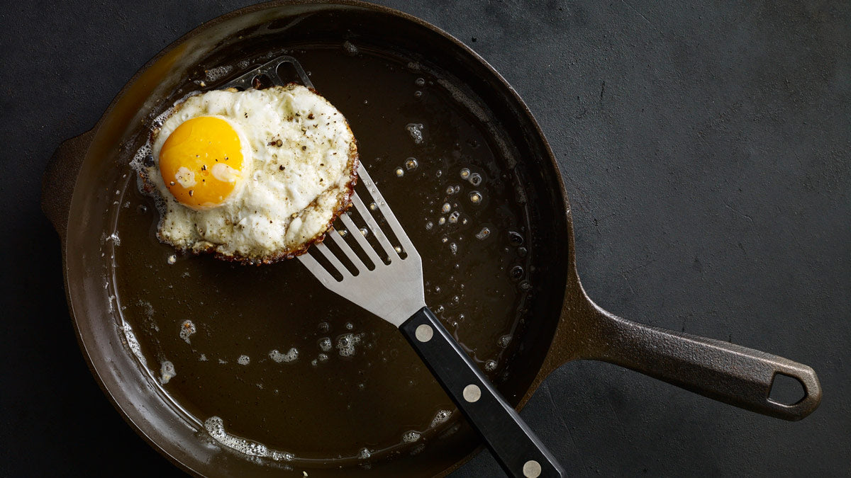 How to Fry an Egg in a Cast Iron Skillet