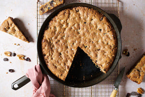 Cast Iron Skillet Cookies: 3 Recipes