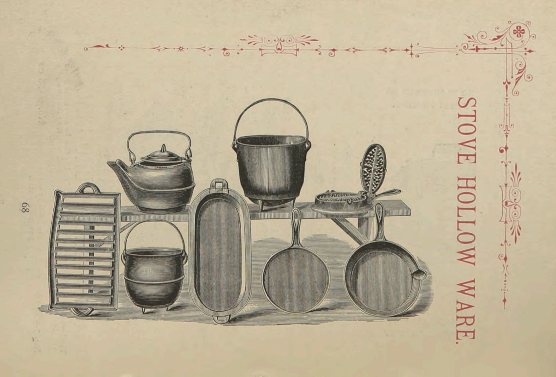 Cast Iron Work The History of Cast Iron Cookware | Field Company