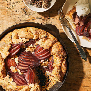 Poached Pear Galette