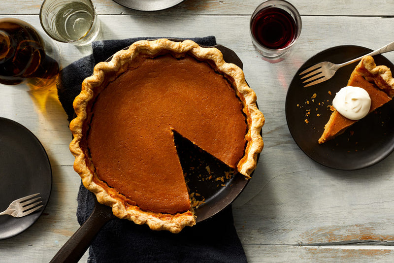 Roasted Butternut Squash Skillet Pie