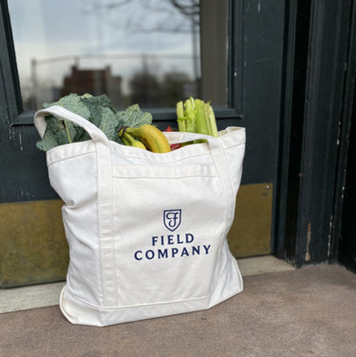 Canvas Grocery Tote