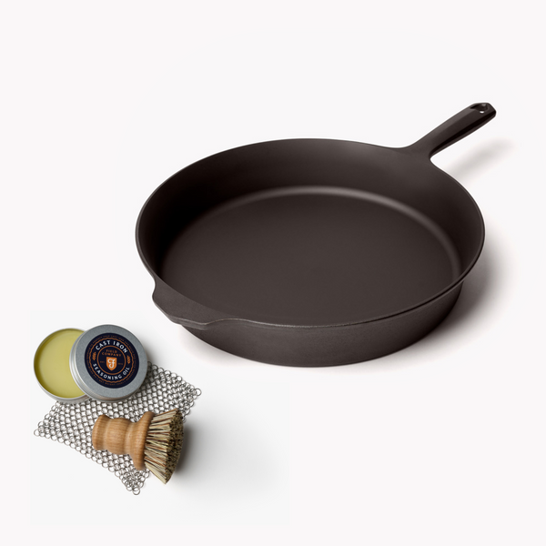 Pre-Seasoned Cast Iron Skillet 2-Piece Set (8-Inch and 10-Inch)