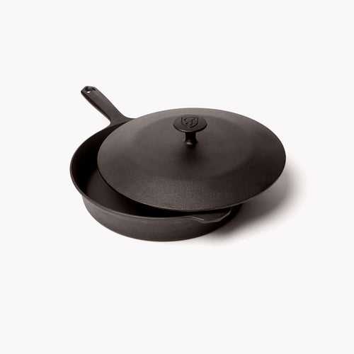 Cast Iron Skillet With Lid for sale