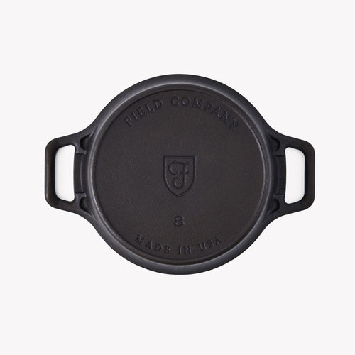 Field Company No. 8 Cast Iron skillet and lid