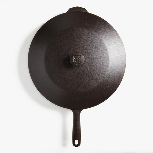  Field Company No.12 Skillet and Matching No.12 Cast Iron Skillet  Lid: Home & Kitchen