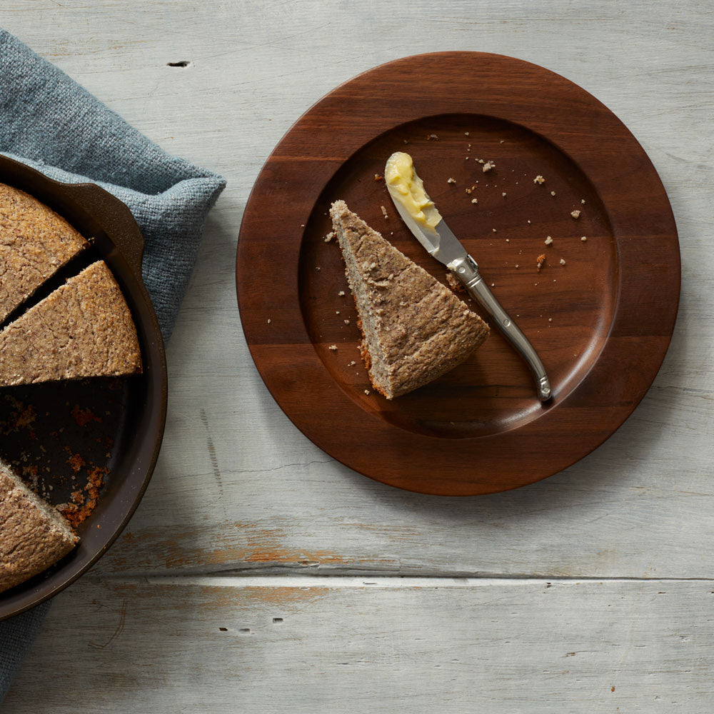Walnut Salad Plate Field Company